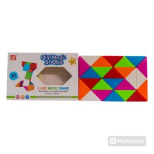 CUBO REGLA MAGICA DE DOS COLORES DE 24 SEGMENTOS EQY560