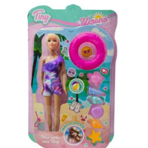 MUNECA TINY VERANO CON ACCESORIOS 3102(54917)