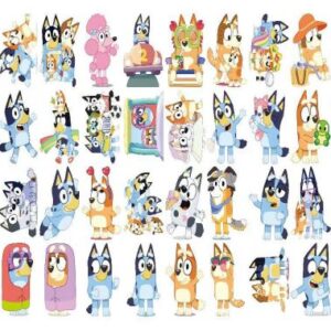 STICKERS BLUEY X50U (2)