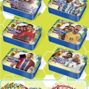 CARTA FOOTBALL EN CAJA METAL X12U 2055 NO.3205