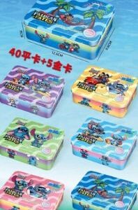 CARTAS STITCH EN CAJITA METAL X1 NO.3100