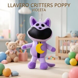 LLAVERO CRITTERS POPPY VIOLETA
