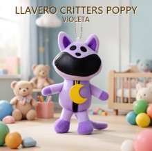 LLAVERO CRITTERS POPPY VIOLETA
