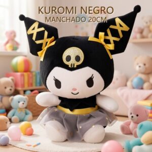 KUROMI NEGRO MANCHADO 20CM