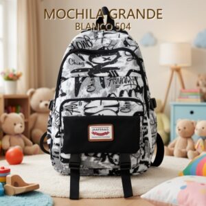 MOCHILA GRANDE BLANCO 504