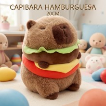 CAPIBARA HAMBURGUESA 20CM