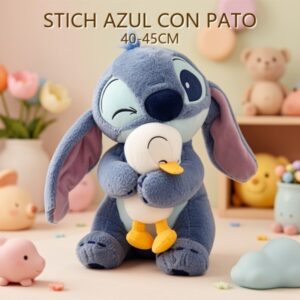 STICH AZUL CON PATO 40-45CM
