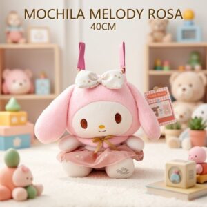 MOCHILA MELODY ROSA 40CM