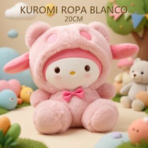 KUROMI ROPA BLANCO 20CM
