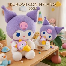 KUROMI CON HELADO 60CM