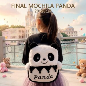 MOCHILA PANDA 20*28CM