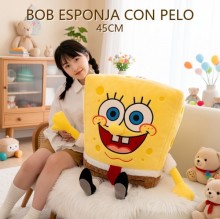 BOB ESPONJA CON PELO 45CM