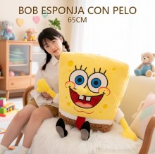BOB ESPONJA CON PELO 65CM