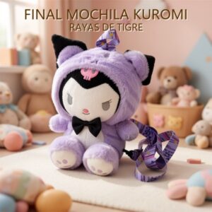 MOCHILA KUROMI RAYAS DE TIGRE
