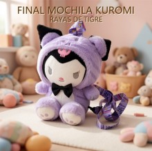 MOCHILA KUROMI RAYAS DE TIGRE