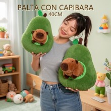 PALTA CON CAPIBARA 40CM