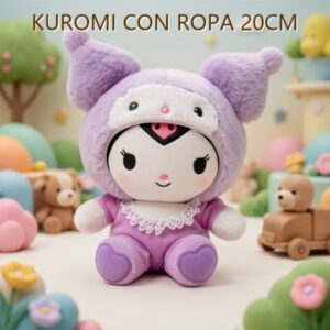 KUROMI CON ROPA 20CM