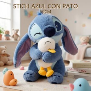 STICH AZUL CON PATO 60CM