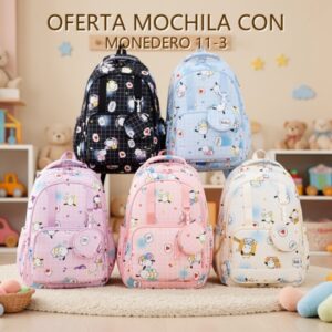 MOCHILA CON MONEDERO 11-3