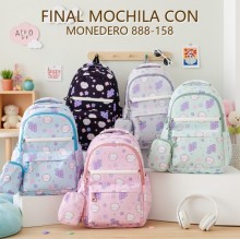 MOCHILA CON MONEDERO 888-158