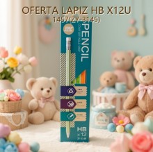 LAPIZ HB X12U 1457(ZY-3145)