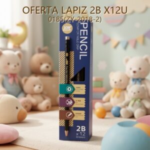 LAPIZ 2B X12U 0185(ZY-2018-2)