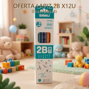 LAPIZ 2B X12U 0141(SM014)