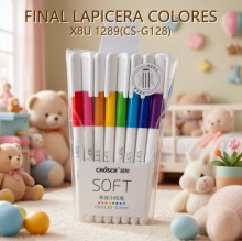 LAPICERA COLORES X8U 1289(CS-G128)