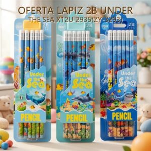 LAPIZ 2B UNDER THE SEA X12U 2935(ZY-3293)