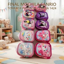 MOCHILA SANRIO TORA X14 PULGADA 2 CIERRA 1424