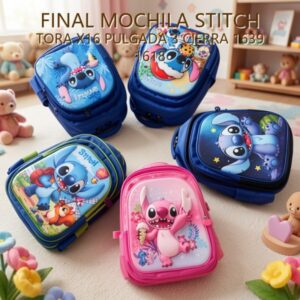 MOCHILA STITCH TORA X16 PULGADA 3 CIERRA 1639 1618