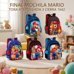 MOCHILA MARIO TORA X16 PULGADA 3 CIERRA 1642