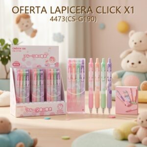 LAPICERA CLICK X1 4473(CS-G190)