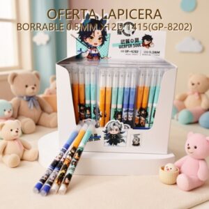 LAPICERA BORRABLE 0.5MM X12U 1415(GP-8202)