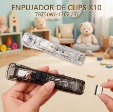ENPUJADOR DE CLIPS X10 7875(WJ-1362 /3)