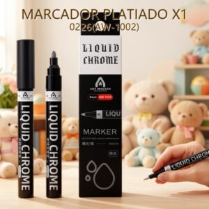 MARCADOR PLATIADO X1 0226(AW-1002)