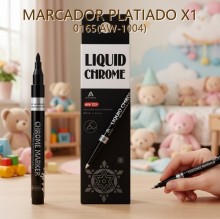 MARCADOR PLATIADO X1 0165(AW-1004)