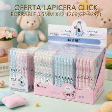 LAPICERA CLICK BORRABLE 0.5MM X12 1268(GP-9290)