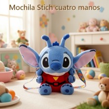 Mochila Stich cuatro manos