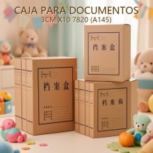 CAJA PARA DOCUMENTOS 3CM X10 7820 (A145)