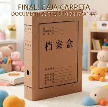 CAJA CARPETA DOCUMENTOS 5CM X10 7837 (A144)