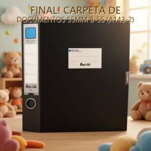 CARPETA DE DOCUMENTOS 55MM B-55 (A143-2)