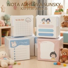 NOTA ADHESIVA SUNSKY X20 3136 (A820-2)