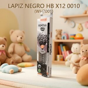 LAPIZ NEGRO HB X12 0010 (WH7001)