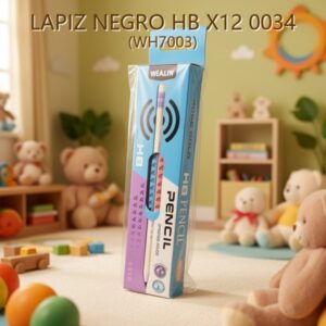 LAPIZ NEGRO HB X12 0034 (WH7003)
