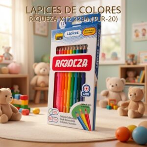 LAPICES DE COLORES RIQUEZA X12 2234 (TUR-20)