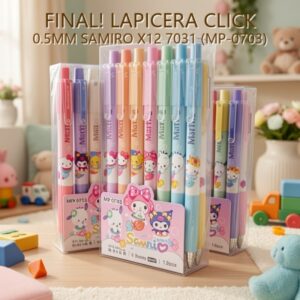 LAPICERA CLICK 0.5MM SAMIRO X12 7031 (MP-0703)