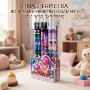 LAPICERA BORRABLE 0.38MM INTENSAMENTE X12 3952 (MP-2395)
