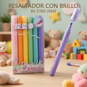 RESALTADOR CON BRILLO X6 5386 (984)