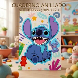 CUADERNO ANILLADO STITCH 9663 ( 909-112 )
